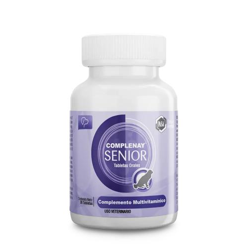 Complenay Senior Frasco con 30 Tabletas (Vitaminas y Minerales Perros Adultos)