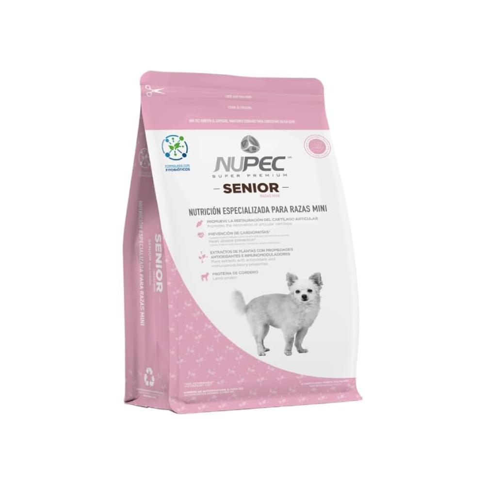 Croqueta Nupec Senior Razas Mini, 1kg
