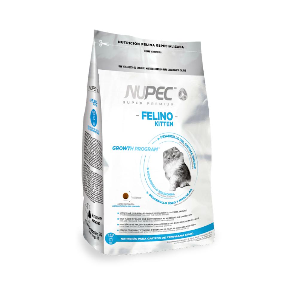 Croqueta Nupec Felino Kitten Para Gato De Temprana Edad, 3kg