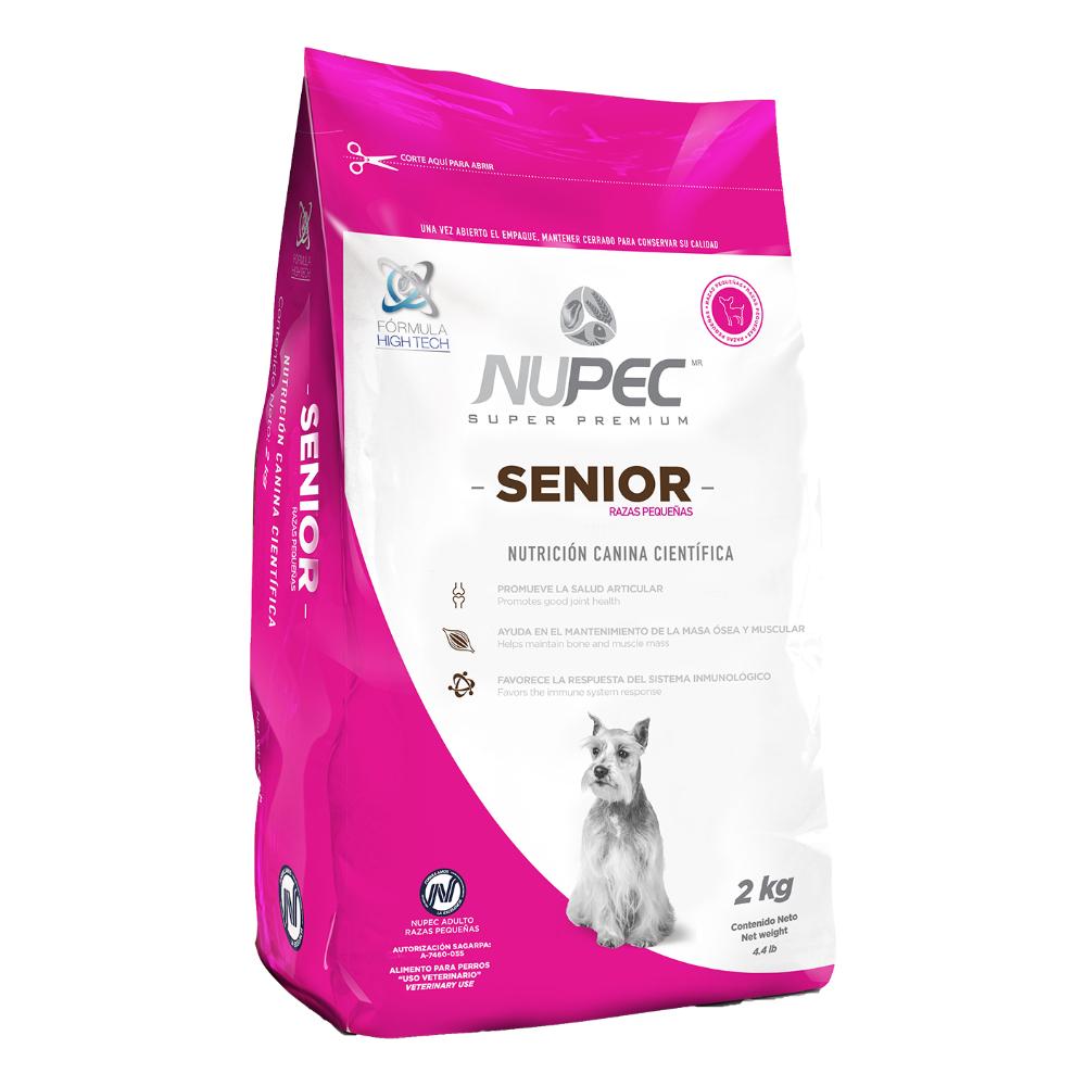 Croqueta Nupec Senior Razas Pequeñas, 2kg