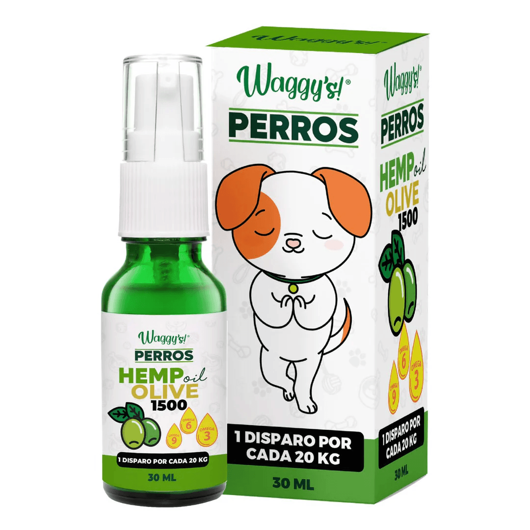 Waggy's Aceite de Oliva Perros 1500mg